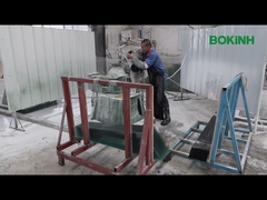 Windshield HYUNDAI Front Glass Excavator Cabin Digger Window Replacement