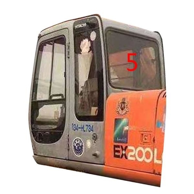 L'escavatore Glass Cab Window di 4457180 HITACHI ha temperato la posizione laterale posteriore di vetro NO.5