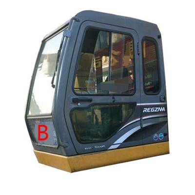 Vetro verde bianco della carrozza dei fori di Front Glass Replacement 10 dell'escavatore per gli zappatori