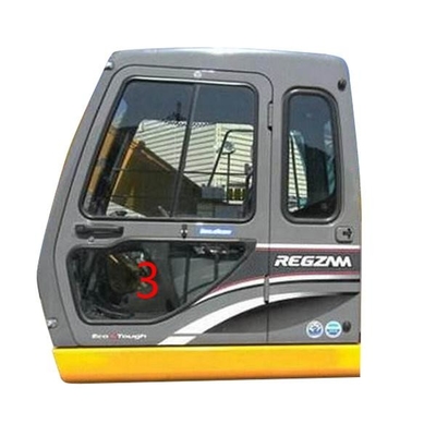 OEM di posizione NO.3 di Cabin KATO Glass Left Door Lower dell'escavatore