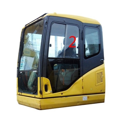 Posizione laterale di piegamento NO.2 diritto di Cab Glass Left dell'escavatore resistente di KOMATSU