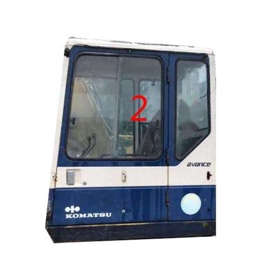 Vetro temperato sinistro per l'escavatore di KOMATSU della sostituzione del parabrezza