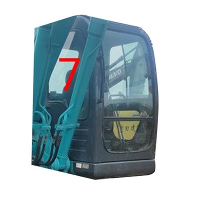 Il parabrezza di posizione NO.7 di Glass Right Side dell'escavatore di SK-6 SK-8 SK230-6 KOBELCO ha temperato il vetro