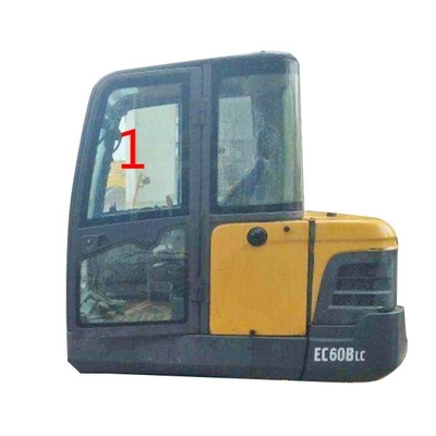 Piegamento di vetro di posizione NO.1 di parte di sinistra del parabrezza di EC60 VOLVO resistente
