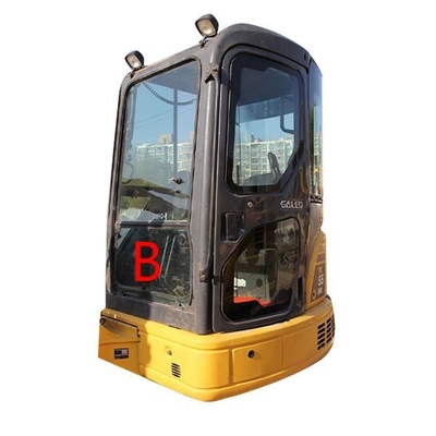 La sostituzione di PC55MR Front Down Komatsu Excavator Glass ha temperato 5MM di vetro