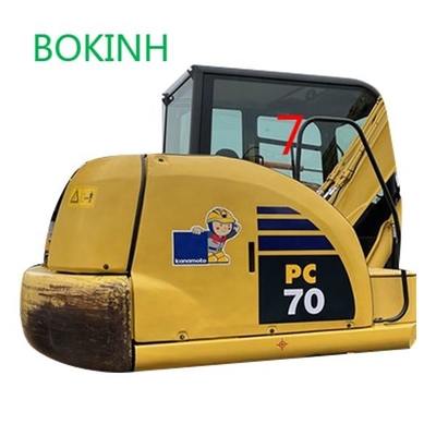 Posizione laterale No.7 di Window Replacement Right dell'escavatore di PC60-8 PC70-8 KOMATSU grande vetro