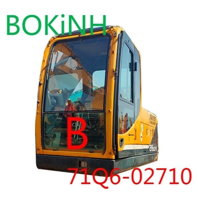 parabrezza di Cab Tempered Glass Front Lower Position B dell'escavatore di 71Q6-02710 HYUNDAI