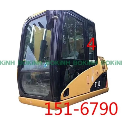 Posizione posteriore NO.4 della porta sinistra di Window Replacement 151-6790 dell'escavatore di CATERPILLAR