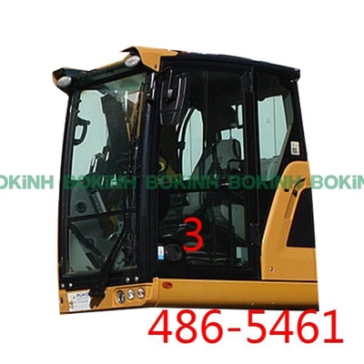 486-5461 la posizione più bassa di vetro NO.3 della porta sinistra della carrozza di CATERPILLAR ha temperato il vetro