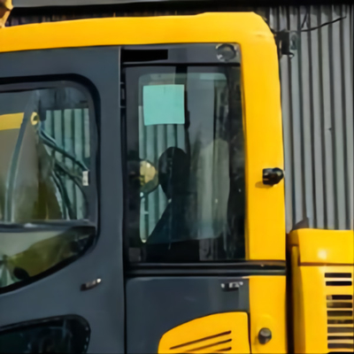 l'escavatore Cab Tempered Glass di 22B-54-28341 KOMATSU sinistro a porta la posizione posteriore NO.4