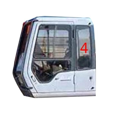 L'escavatore Glass Cab Window di 4457178 HITACHI sinistro la porta che la posizione posteriore NO.4 ha temperato il vetro