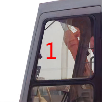 4457173 l'escavatore Glass Cab Window di HITACHI che ha lasciato la posizione laterale inclinata NO.1 hanno temperato il vetro