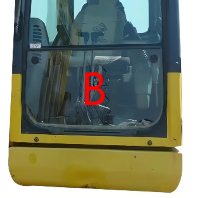 La sostituzione di Front Down Komatsu Excavator Glass ha temperato Digger Glass