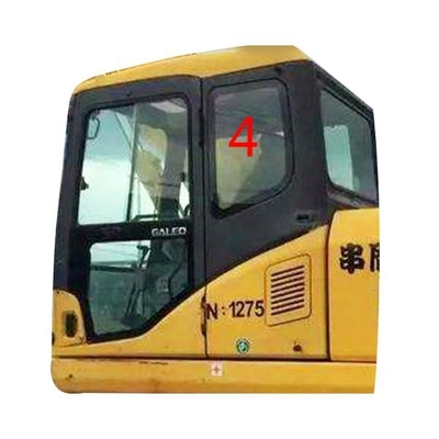 L'escavatore resistente Window Glass Cab della temperatura indietro la posizione NO.4 di parte di sinistra