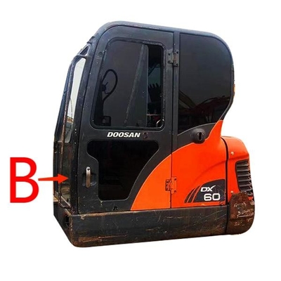 Parabrezza di Front Down Position B di vetro di DX70 DH130 DH170 DOOSAN