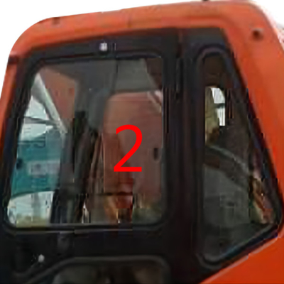 Posizione laterale diritta sinistra verde NO.2 di vetro di DH215-9 DOOSAN