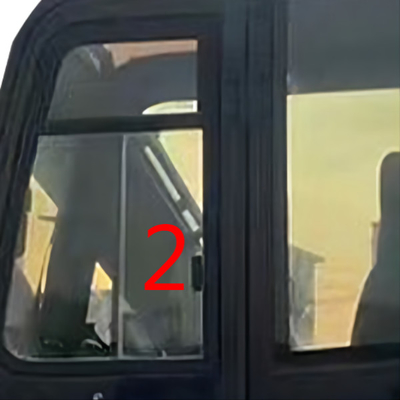 L'escavatore Door Window Replacement CATERPILLAR di E307E CAT307E la posizione diritta NO.2 di parte di sinistra