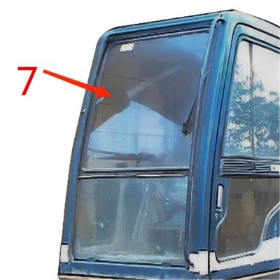 Posizione No.7 di Window Glass Green dell'escavatore della destra KOBELCO