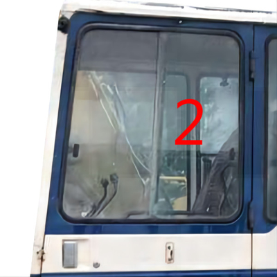 Vetro temperato sinistro per l'escavatore di KOMATSU della sostituzione del parabrezza