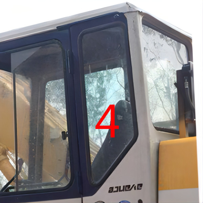 Posizione laterale posteriore No.4 della porta sinistra degli zappatori di Cab Glass For dell'escavatore di KOMATSU