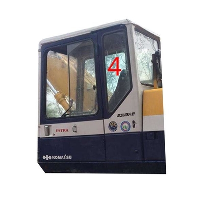 Posizione laterale posteriore No.4 della porta sinistra degli zappatori di Cab Glass For dell'escavatore di KOMATSU