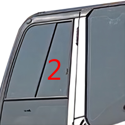 Escavatore diritto Glass Replacement della porta sinistra di posizione 4mm densamente