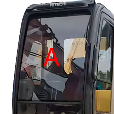 escavatore Cab Glass Front Up Position A di HITACHI di altezza di 790mm