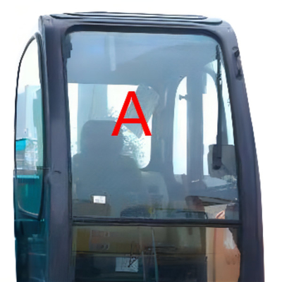 Escavatore temperato Glass Front Up Position A del parabrezza KOBELCO
