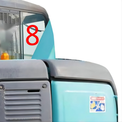 Posizione resistente NO.8 della destra di Cab Glass KOBELCO dell'escavatore di temperatura