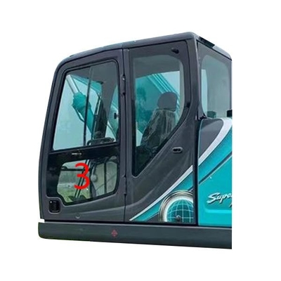 parabrezza più basso di posizione NO.3 della porta sinistra di Glass dell'escavatore di 900mm KOBELCO