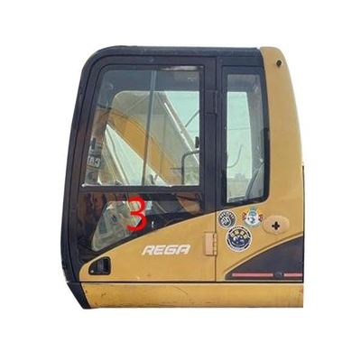 Il parabrezza di vetro del FCC della carrozza del CAT CATERPILLAR ha temperato la posizione più bassa NO.3 della porta sinistra di vetro