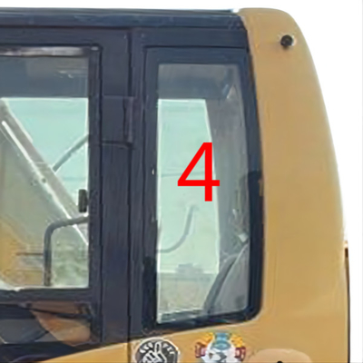 Posizione posteriore NO.4 della porta sinistra del parabrezza E320D CAT Excavator Window Replacement RoHS