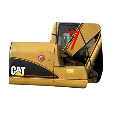Escavatore bianco Windscreen Replacement Tempered di E320D