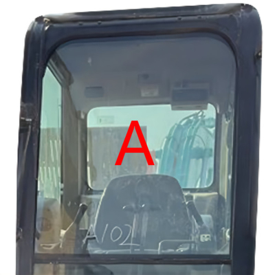 Il parabrezza di Front Up Position A di vetro della carrozza di E320C E320D CATERPILLAR ha temperato