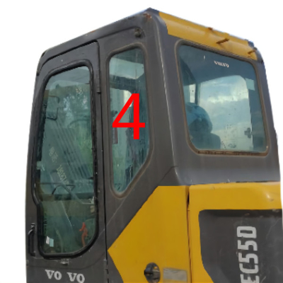 Posizione posteriore NO.4 della porta sinistra di vetro di finestra del parabrezza di EW55C VOLVO