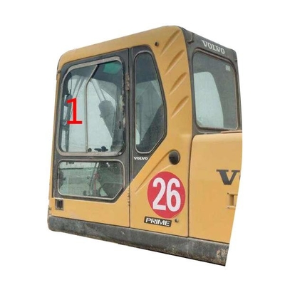 Parte di sinistra di vetro della carrozza della macchina della costruzione del parabrezza di VOLVO dell'escavatore di EC240B