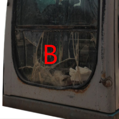 Escavatore Window Replacement Front Down Position B di SK-6 SK230-6 SK-8 KOBELCO
