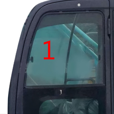 Posizione laterale NO.1 di inclinazione di Glass Tempered Left dell'escavatore di SK-6 SK-8 SK230-6 KOBELCO