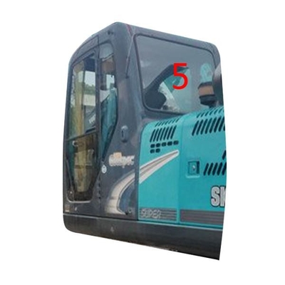 Il parabrezza laterale posteriore di posizione NO.5 di Glass Left Door dell'escavatore di SK-6 SK-8 SK230-6 KOBELCO ha temperato il vetro