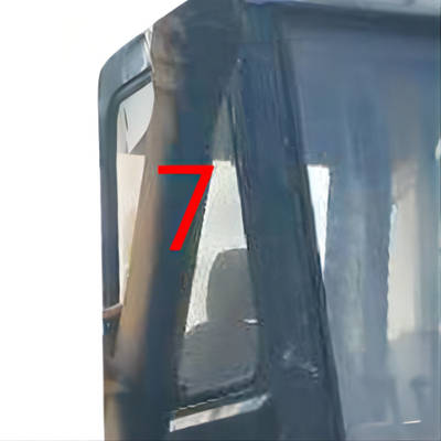 OEM di Windscreen Replacement SUMITOMO dell'escavatore della destra