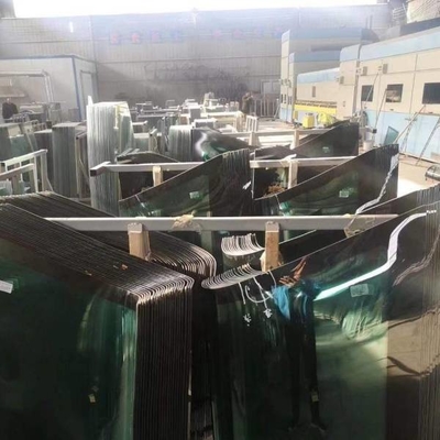 Sostituzione su ordinazione del parabrezza di Window Glass Front Down Position B dell'escavatore
