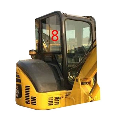 Posizione laterale No.8 di Window Replacement Right dell'escavatore di KOMATSU PC55MR del PUNTO