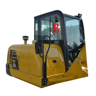 Posizione laterale No.8 di Window Replacement Right dell'escavatore di PC56-7 PC56 KOMATSU