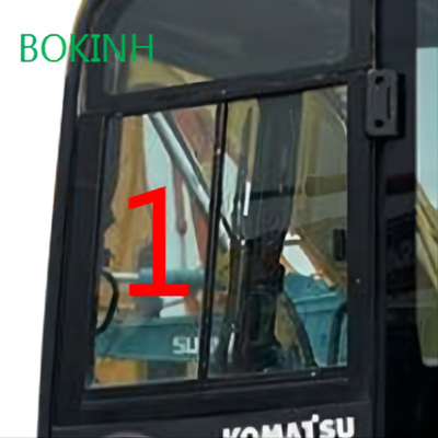 La posizione di vetro di parte di sinistra della carrozza di PC60-8 PC70-8 KOMATSU inclina NO.1 5mm spessi