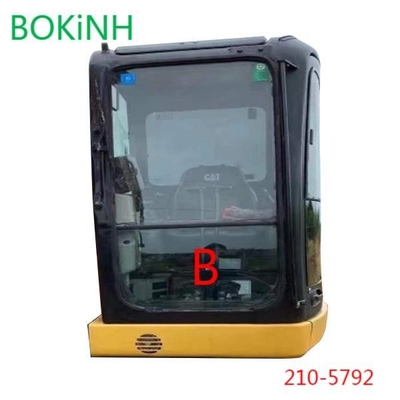La carrozza Front Down Positon B di Glass Replacement CATERPILLAR 210-5792 dell'escavatore dell'OEM ha temperato il parabrezza