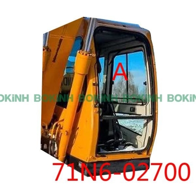 ampio escavatore Cab Upper Position A di 71N6-02700 HYUNDAI Front Glass 797mm