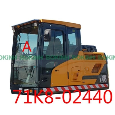 escavatore Cab Window Tempered di 71K8-02440 HYUNDAI Front Glass Up Position A