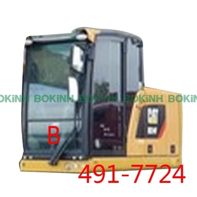 491-7724 l'escavatore Window Glass Front Down B di CATERPILLAR ha temperato il vetro