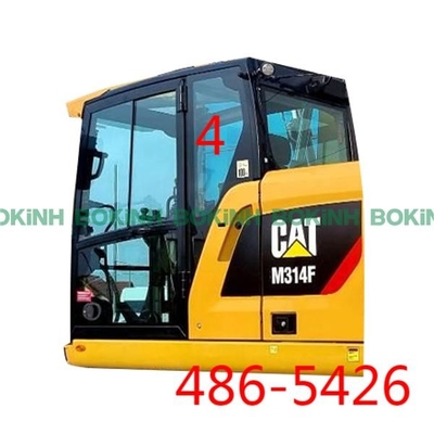 486-5426 la posizione posteriore di vetro NO.4 della porta sinistra della carrozza di CATERPILLAR ha temperato il vetro